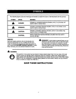 Preview for 7 page of Craftsman 21829 - Professional 10 in. Portable Table Saw Operator'S Manual