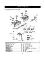 Preview for 15 page of Craftsman 21829 - Professional 10 in. Portable Table Saw Operator'S Manual