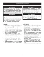 Preview for 3 page of Craftsman 21AB40M1099 Operator'S Manual