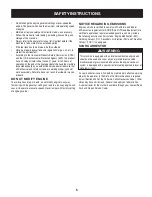 Предварительный просмотр 5 страницы Craftsman 21AB40M1099 Operator'S Manual