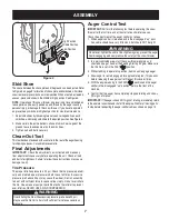 Предварительный просмотр 7 страницы Craftsman 22-INCH 4-CYCLE SNOW THROWER 247.885550 Operator'S Manual