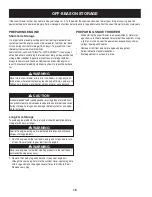 Предварительный просмотр 16 страницы Craftsman 22-INCH 4-CYCLE SNOW THROWER 247.885550 Operator'S Manual