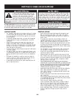 Preview for 30 page of Craftsman 22-INCH 4-CYCLE SNOW THROWER 247.885550 Operator'S Manual