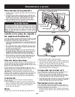 Preview for 38 page of Craftsman 22-INCH 4-CYCLE SNOW THROWER 247.885550 Operator'S Manual