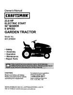 Craftsman 23.0 HP 917.275031 Owner'S Manual preview