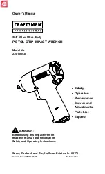 Предварительный просмотр 1 страницы Craftsman 235.185930 Owner'S Manual