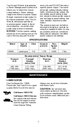 Предварительный просмотр 7 страницы Craftsman 235.185930 Owner'S Manual