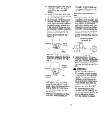 Preview for 13 page of Craftsman 235.199050 Owner'S Manual