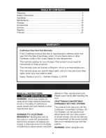 Preview for 2 page of Craftsman 240.74291 Operator'S Manual