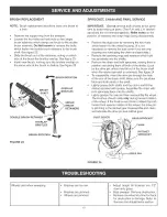 Предварительный просмотр 13 страницы Craftsman 24222 - 42 in. High Speed Sweeper Owner'S Manual