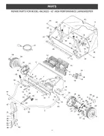 Предварительный просмотр 14 страницы Craftsman 24222 - 42 in. High Speed Sweeper Owner'S Manual