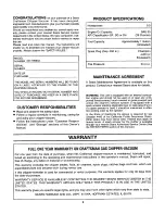 Preview for 4 page of Craftsman 246.315D099 Owner'S Manual