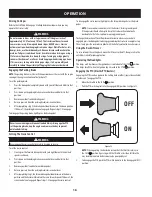 Preview for 16 page of Craftsman 247.20242 SERIES Operator'S Manual