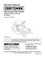 Craftsman 247.203690 Operator'S Manual предпросмотр