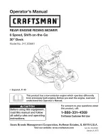 Preview for 1 page of Craftsman 247.203691 Operator'S Manual