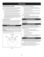 Предварительный просмотр 44 страницы Craftsman 247.203710 Operator'S Manual