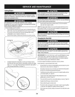 Предварительный просмотр 26 страницы Craftsman 247.203721 Operator'S Manual