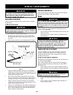 Preview for 47 page of Craftsman 247.20400 series Operator'S Manual