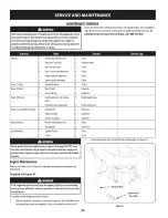 Предварительный просмотр 20 страницы Craftsman 247.204112 Operator'S Manual