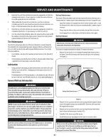 Предварительный просмотр 21 страницы Craftsman 247.204112 Operator'S Manual