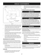 Предварительный просмотр 57 страницы Craftsman 247.204112 Operator'S Manual