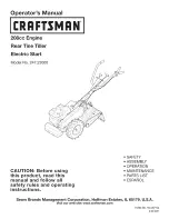 Craftsman 247.23000 Operator'S Manual preview