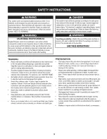 Preview for 3 page of Craftsman 247.23000 Operator'S Manual