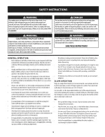 Preview for 3 page of Craftsman 247.240193 Operator'S Manual