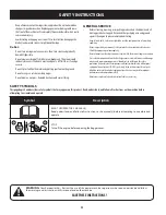 Preview for 4 page of Craftsman 247.240800 Operator'S Manual