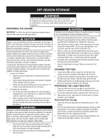 Preview for 32 page of Craftsman 247.25000 Operator'S Manual