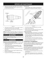 Предварительный просмотр 25 страницы Craftsman 247.25002 Operator'S Manual