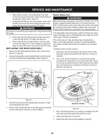 Предварительный просмотр 32 страницы Craftsman 247.25002 Operator'S Manual