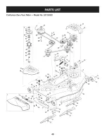 Предварительный просмотр 49 страницы Craftsman 247.25002 Operator'S Manual