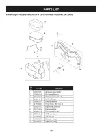 Preview for 70 page of Craftsman 247.25003 Operator'S Manual