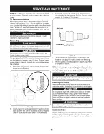 Предварительный просмотр 14 страницы Craftsman 247.282820 Operator'S Manual