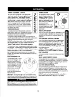 Preview for 13 page of Craftsman 247.28883 Operator'S Manual