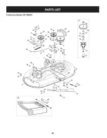 Preview for 42 page of Craftsman 247.288831 Operator'S Manual