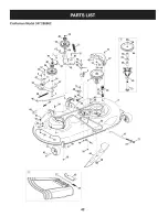 Предварительный просмотр 42 страницы Craftsman 247.288862 Operator'S Manual