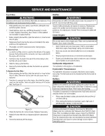 Preview for 26 page of Craftsman 247.288881 Operator'S Manual