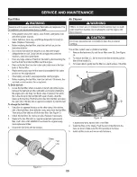 Предварительный просмотр 20 страницы Craftsman 247.28904 Operator'S Manual