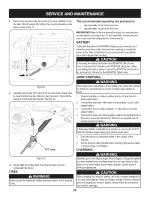 Предварительный просмотр 24 страницы Craftsman 247.28904 Operator'S Manual