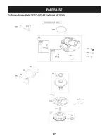 Предварительный просмотр 47 страницы Craftsman 247.28904 Operator'S Manual