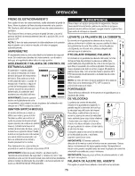 Предварительный просмотр 70 страницы Craftsman 247.28904 Operator'S Manual