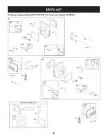 Предварительный просмотр 47 страницы Craftsman 247.28933 Operator'S Manual