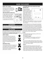 Preview for 14 page of Craftsman 247.289841 Operator'S Manual