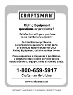 Preview for 100 page of Craftsman 247.289841 Operator'S Manual