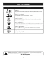 Предварительный просмотр 7 страницы Craftsman 247.290000 Operator'S Manual