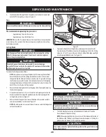 Preview for 28 page of Craftsman 247.290003 User Manual