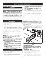 Предварительный просмотр 60 страницы Craftsman 247.290003 User Manual