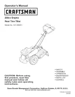 Craftsman 247.299321 Operator'S Manual preview